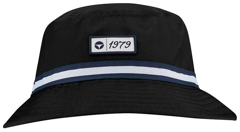 TaylorMade Vintage Twill Bucket klobúk, čierny
