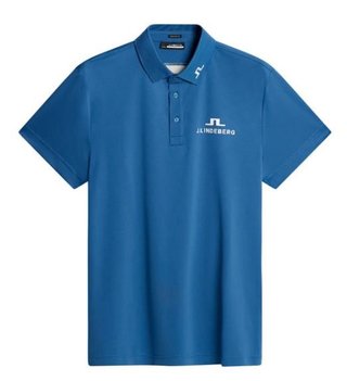 J.Lindeberg KV Tour Golf pánske polo, tmavo modré