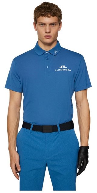 J.Lindeberg KV Tour Golf pánske polo, tmavo modré