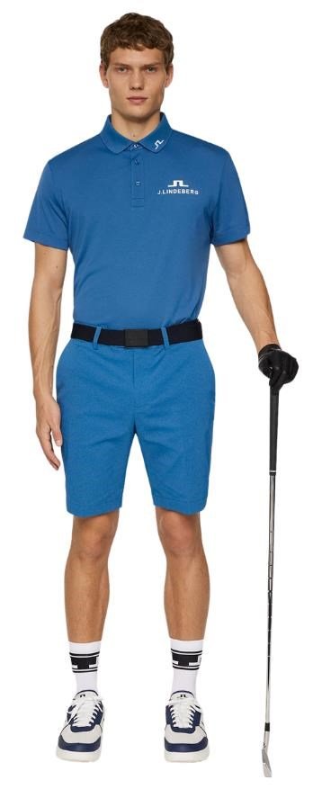 J.Lindeberg KV Tour Golf pánske polo, tmavo modré