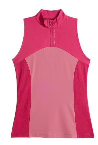 J.Lindeberg Tiana Sleeveless dámske tričko, rose wine