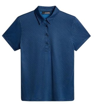 J.Lindeberg Caitlyn dámske polo, shadow bridge navy
