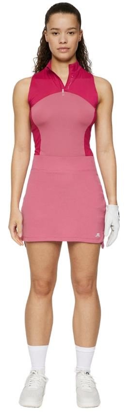 J.Lindeberg Amy dámska golfová sukňa, rose wine