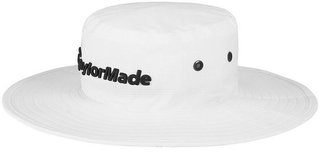 TaylorMade Metal Eyelit Bucket golfový klobúk, biely