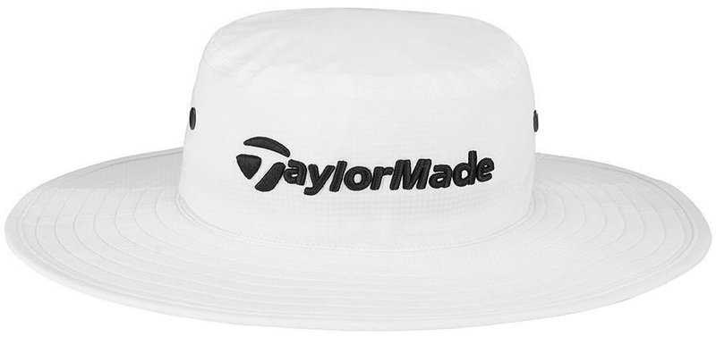 TaylorMade Metal Eyelit Bucket golfový klobúk, biely