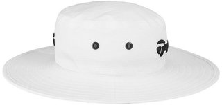 TaylorMade Metal Eyelit Bucket golfový klobúk, biely