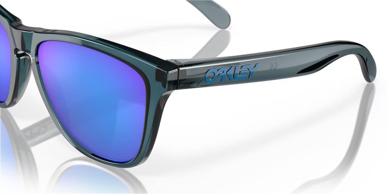 Oakley Frogskins slnečné okuliare, Prizm Sapphire Polarized Lenses/Crystal Black
