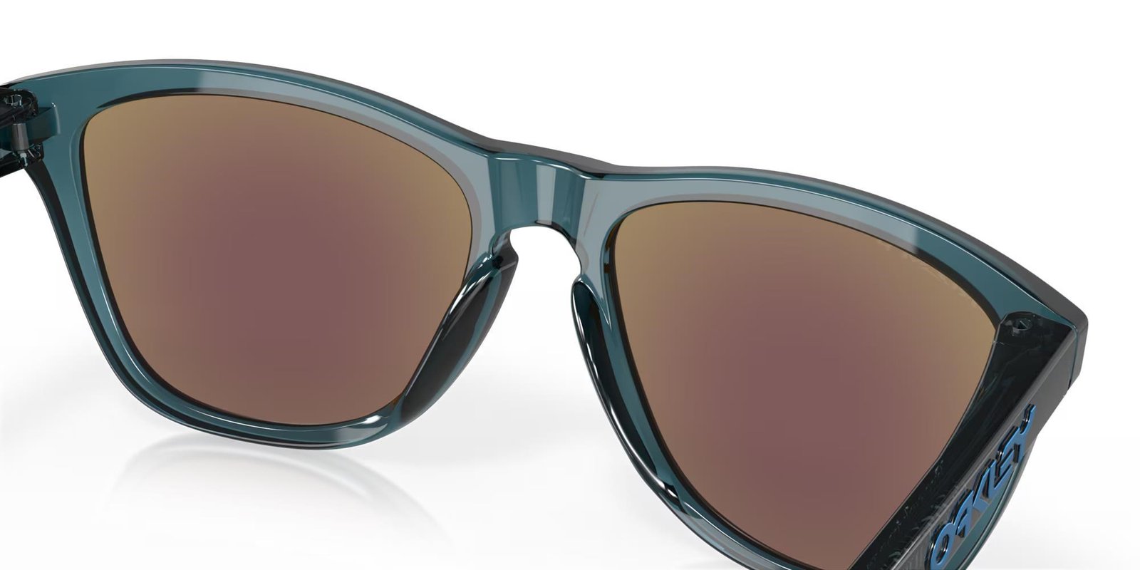 Oakley Frogskins slnečné okuliare, Prizm Sapphire Polarized Lenses/Crystal Black
