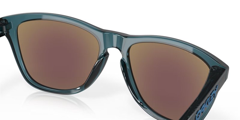 Oakley Frogskins slnečné okuliare, Prizm Sapphire Polarized Lenses/Crystal Black