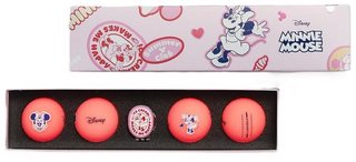 Volvik VIVID Lite DISNEY MINNIE golfové loptičky, ružový