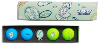 Volvik VIVID DISNEY DONALD golfové loptičky, mix barev