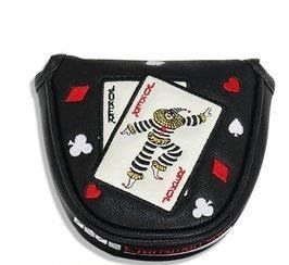 Ostatní Playing Cards Joker Center 1/2 Malet headcover kryt hlavy