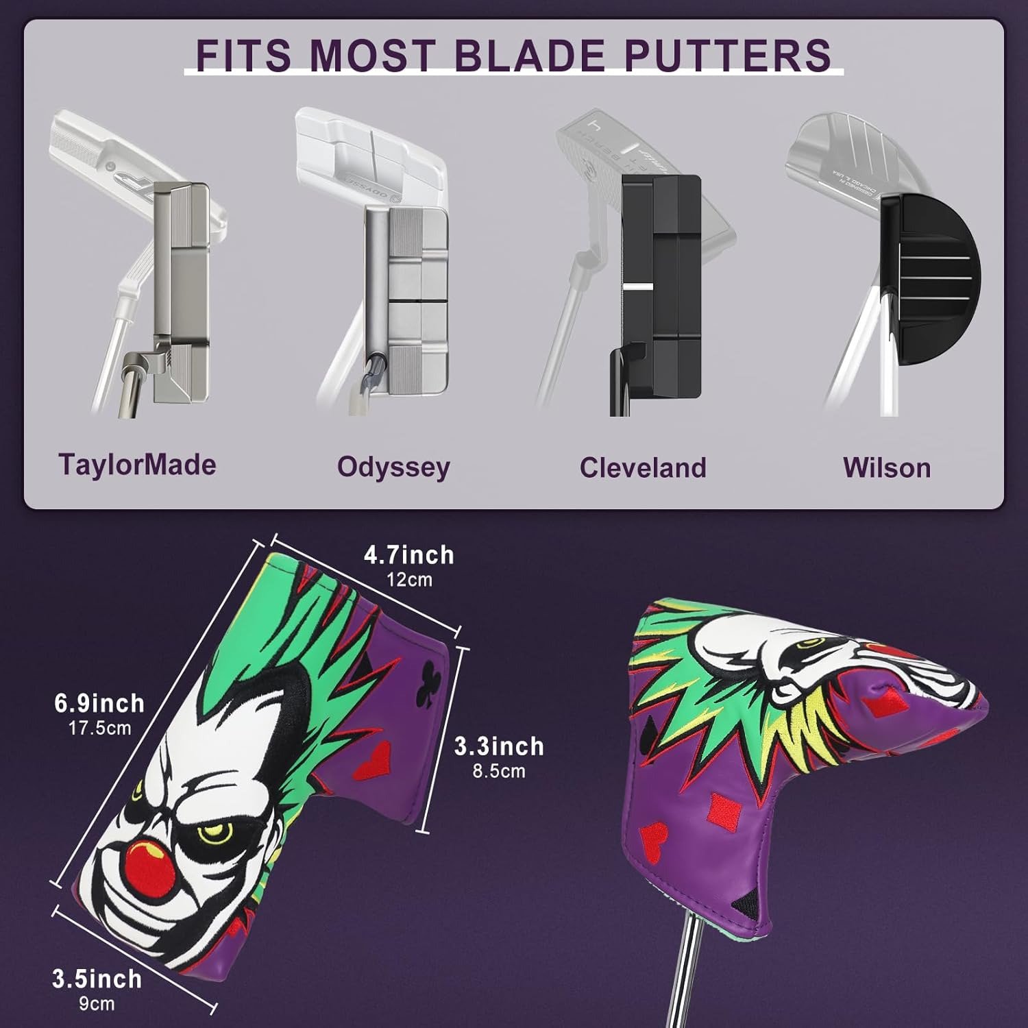 Ostatní Joker Putter kryt hlavy