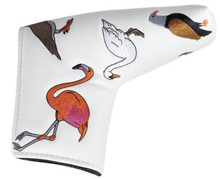 Ostatní Flamingo White Putter kryt hlavy