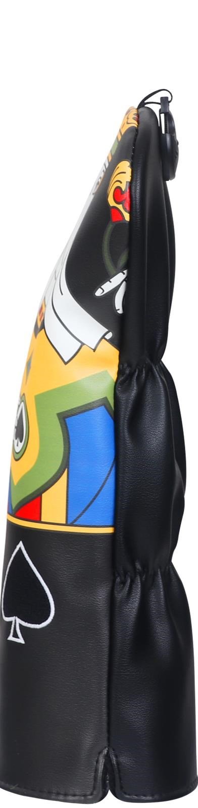 Ostatní Spade Poker Queen Fairway kryt hlavy