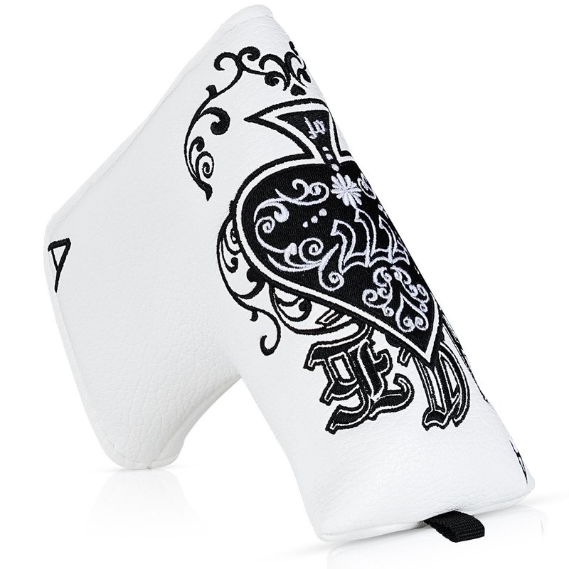 White Ace Putter headcover kryt hlavy