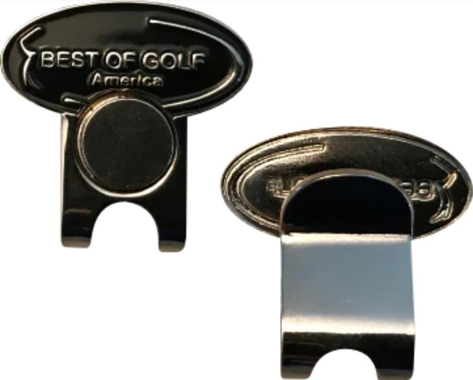 Best of Golf America Best of Golf America Hat Clip markovátka, čierna