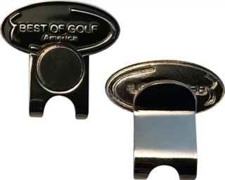 Best of Golf America Best of Golf America Hat Clip markovátka, čierna