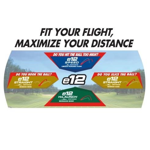 Bridgestone e12 Straight MindSet golfové loptičky