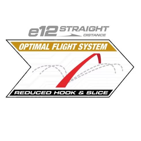 Bridgestone e12 Straight MindSet golfové loptičky