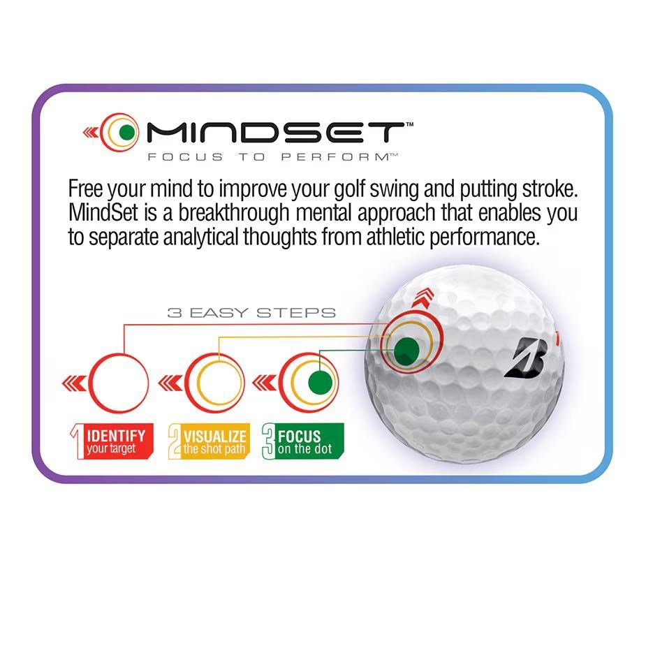 Bridgestone e12 Straight MindSet golfové loptičky