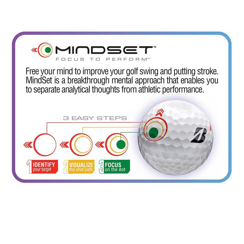 Bridgestone e12 Straight MindSet golfové loptičky