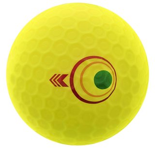 Bridgestone e12 Straight MindSet golfové loptičky, žlté