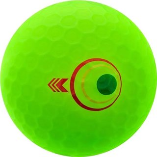 Bridgestone e12 Straight MindSet golfové loptičky, matné zelené
