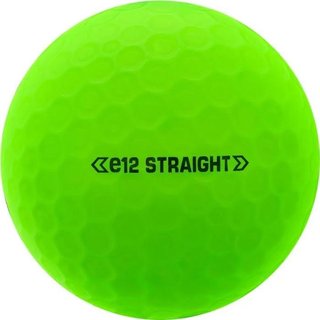 Bridgestone e12 Straight MindSet golfové loptičky, matné zelené