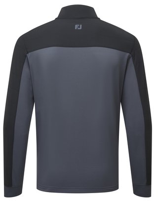 FootJoy ThermoSeries Hybrid Midlayer pánska mikina, čierna/charcoal