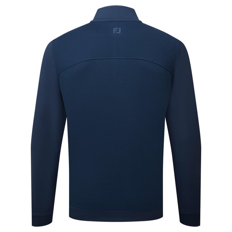 FootJoy ThermoSeries Ottoman Midlayer pánska mikina, navy