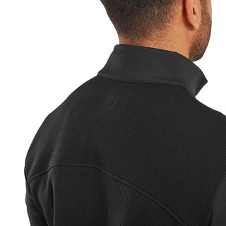 FootJoy ThermoSeries Ottoman Midlayer pánska mikina, čierna