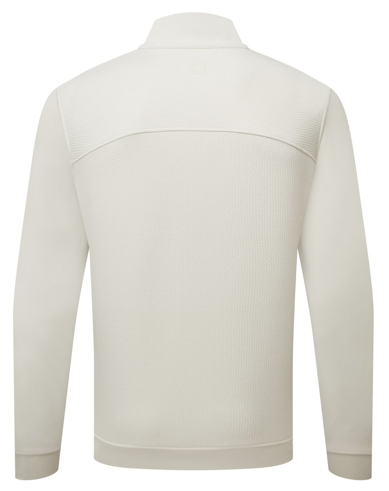 FootJoy ThermoSeries Ottoman Midlayer pánska mikina, stone