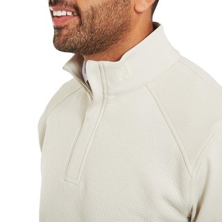 FootJoy ThermoSeries Ottoman Midlayer pánska mikina, stone