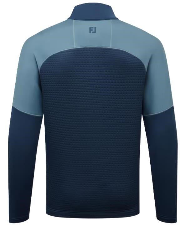 FootJoy ThermoSeries Jacquard Midlayer pánska mikina, navy slate