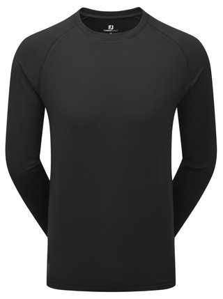 FootJoy ThermoSeries Fleece Baselayer pánsky top, čierny