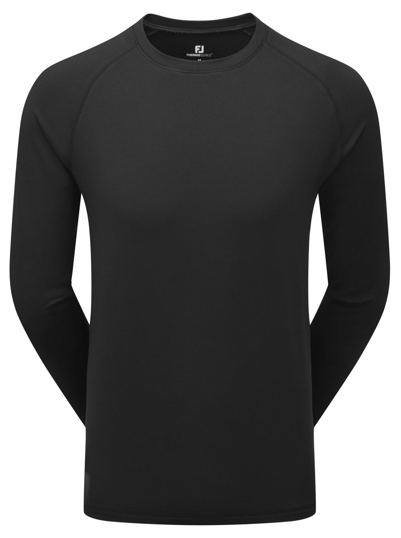 FootJoy ThermoSeries Fleece Baselayer pánsky top, čierny