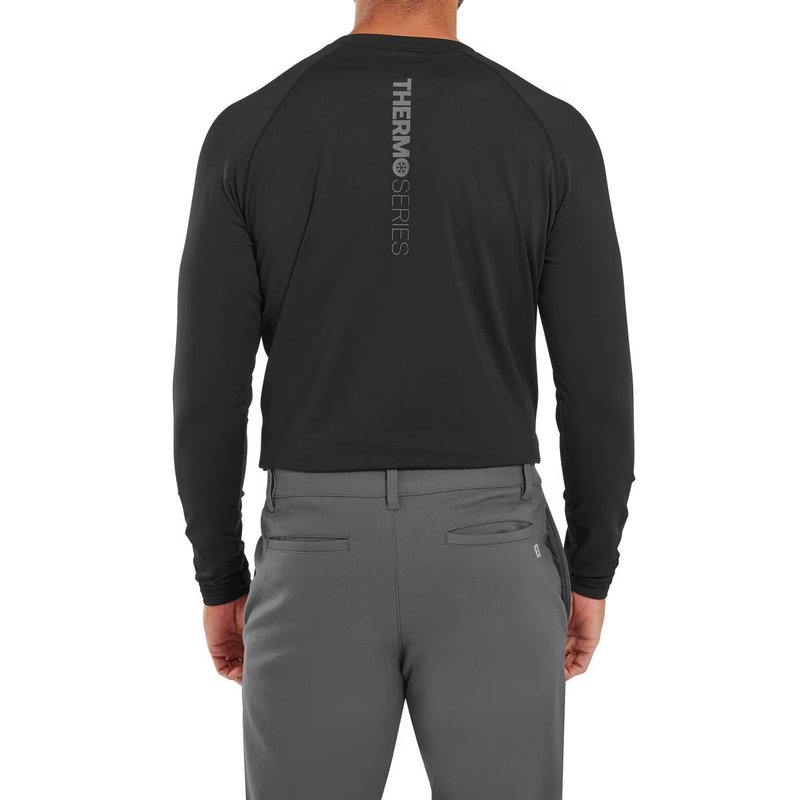 FootJoy ThermoSeries Fleece Baselayer pánsky top, čierny