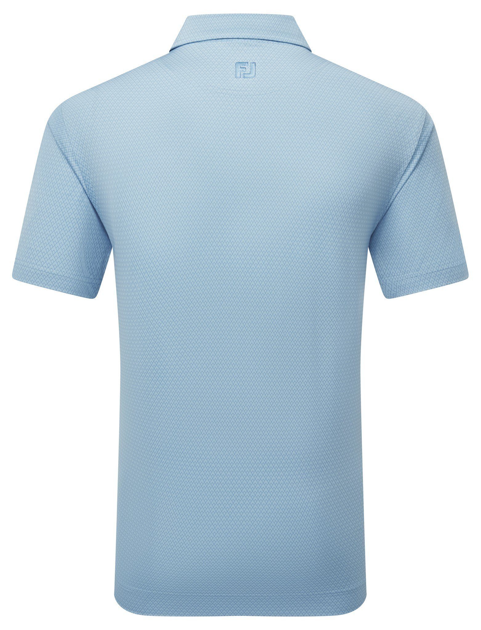 FootJoy Deco Diamond Print pánske polo, air blue/high tide