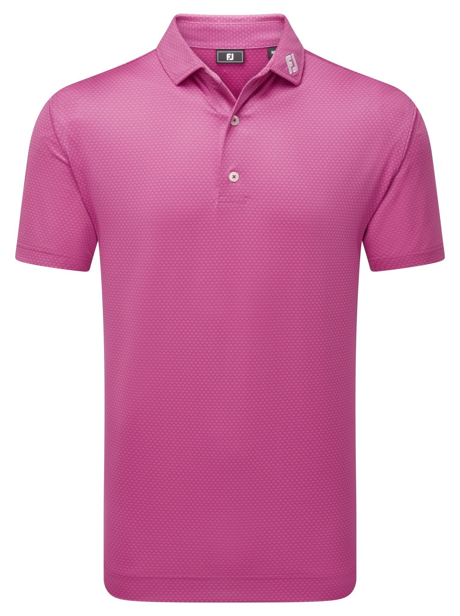 FootJoy Abacus Print pánske polo, magenta