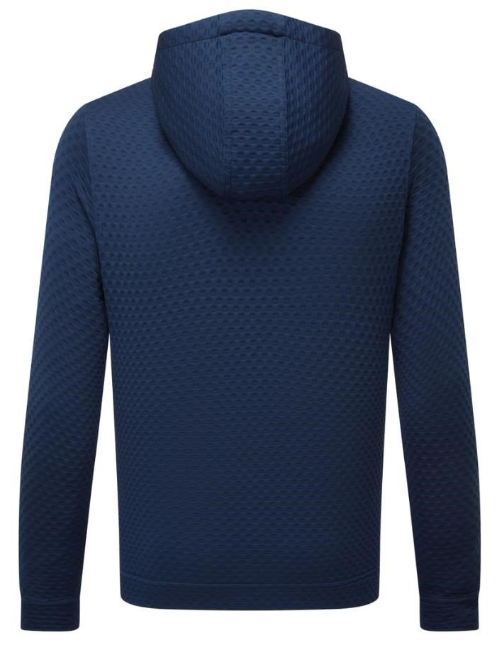 FootJoy Textured Knit Hoodie pánska mikina, navy