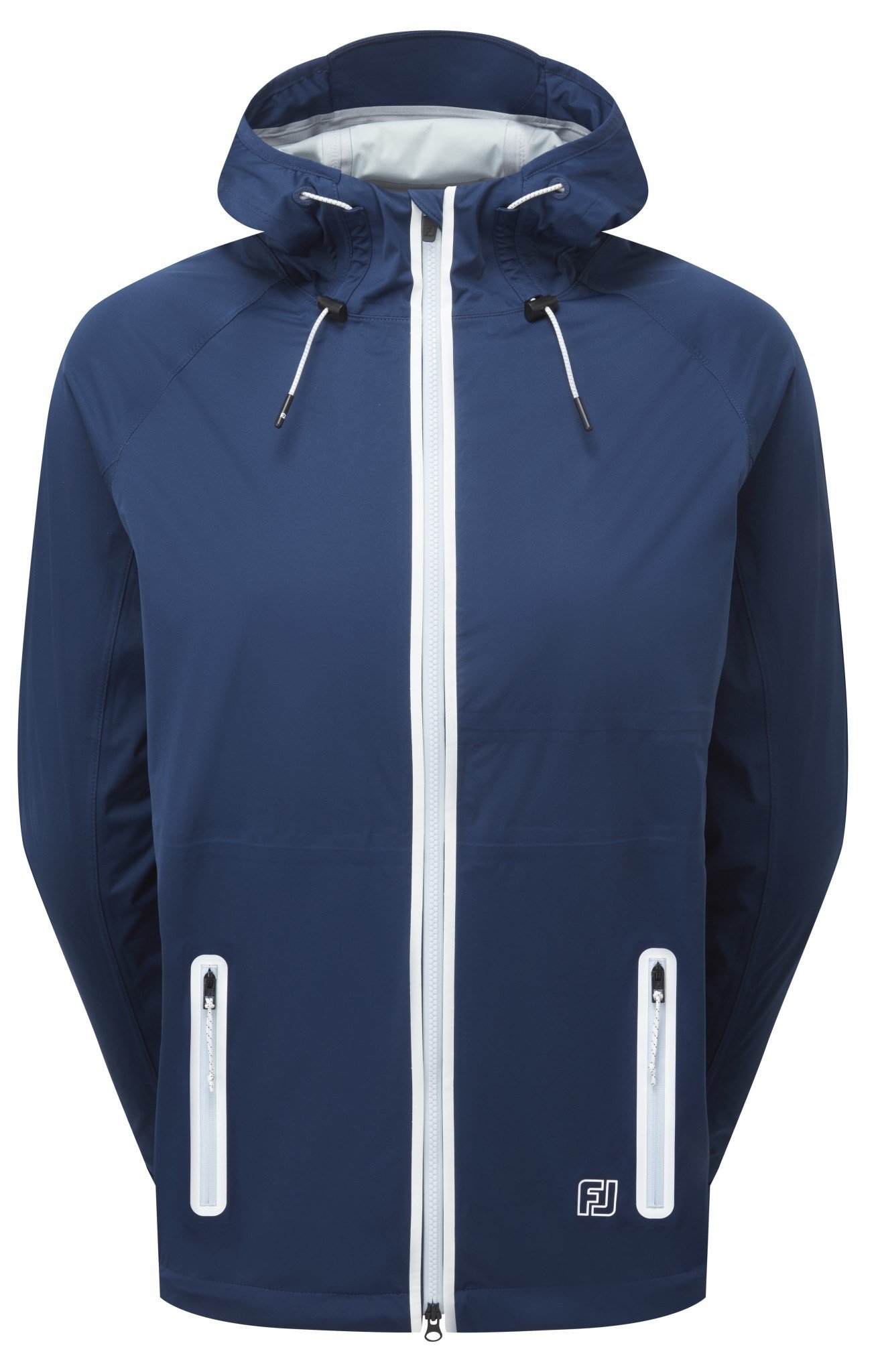FootJoy HydroKnit dámska bunda do dažďa, navy/white/skyway