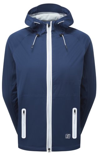 FootJoy HydroKnit dámska bunda do dažďa, navy/white/skyway