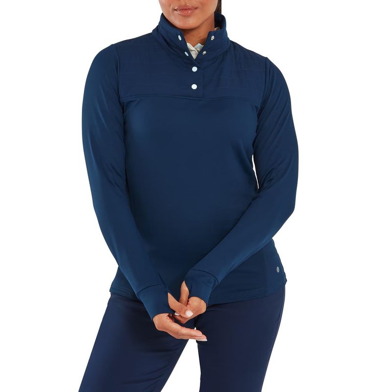 FootJoy ThermoSeries Hybrid Popover dámska mikina, navy