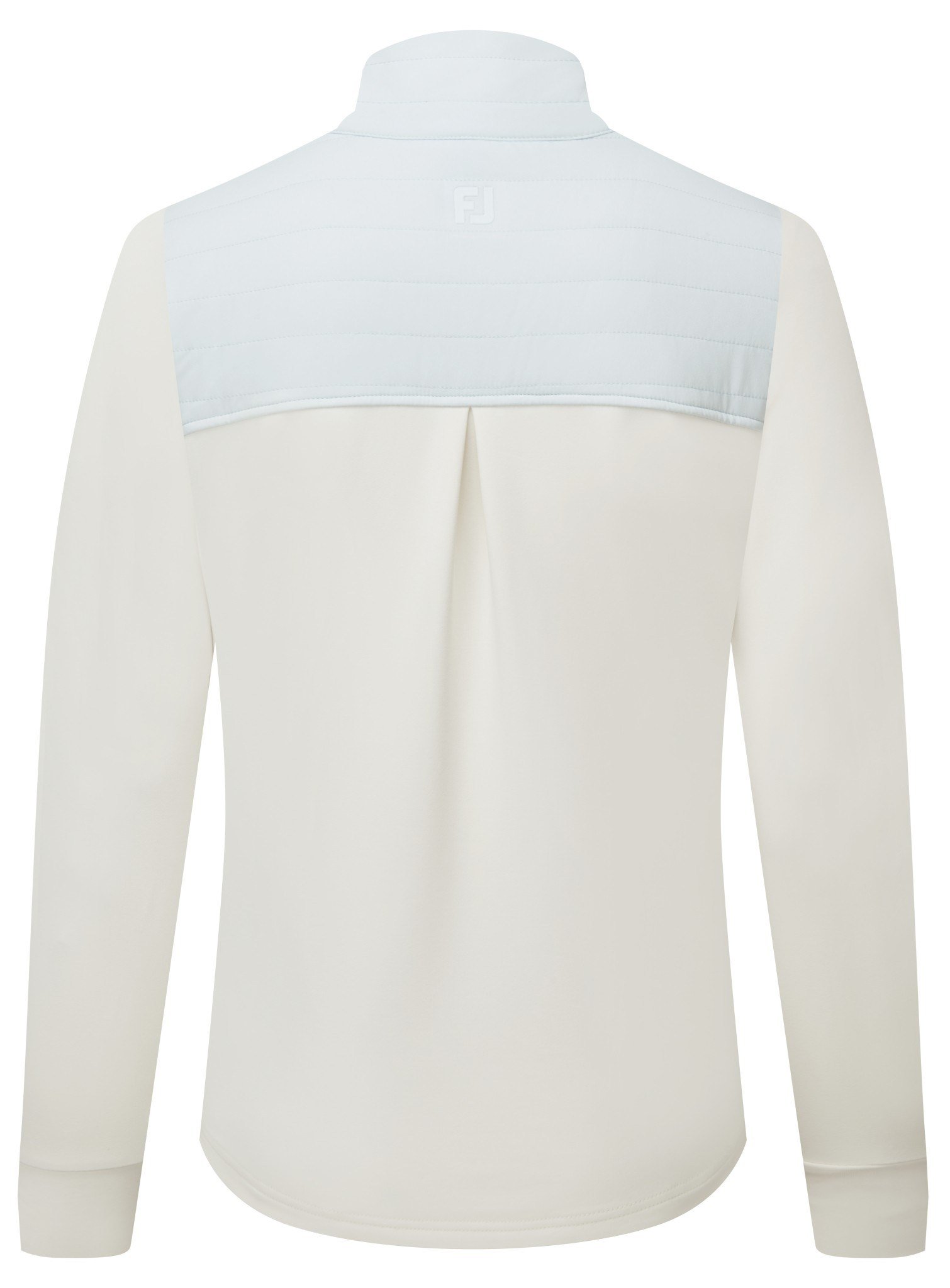 FootJoy ThermoSeries Hybrid Popover dámska mikina, off white/ice blue