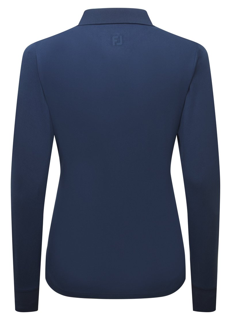 FootJoy ThermoSeries Long Sleeves dámske polo, navy
