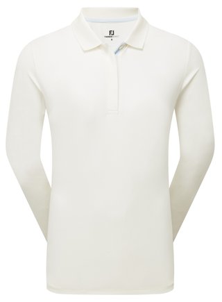 FootJoy ThermoSeries Long Sleeve dámske tričko, off white