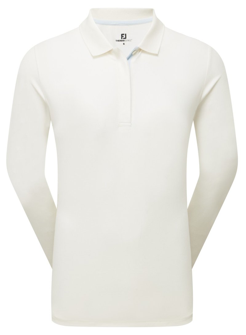FootJoy ThermoSeries Long Sleeve dámske tričko, off white