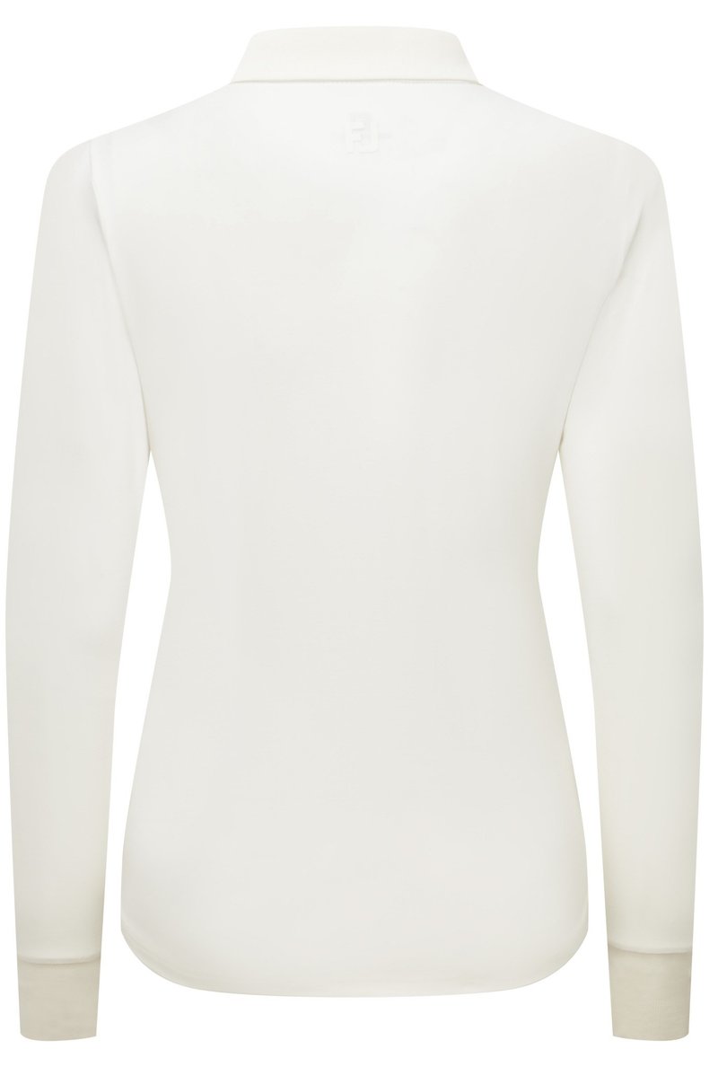 FootJoy ThermoSeries Long Sleeve dámske tričko, off white
