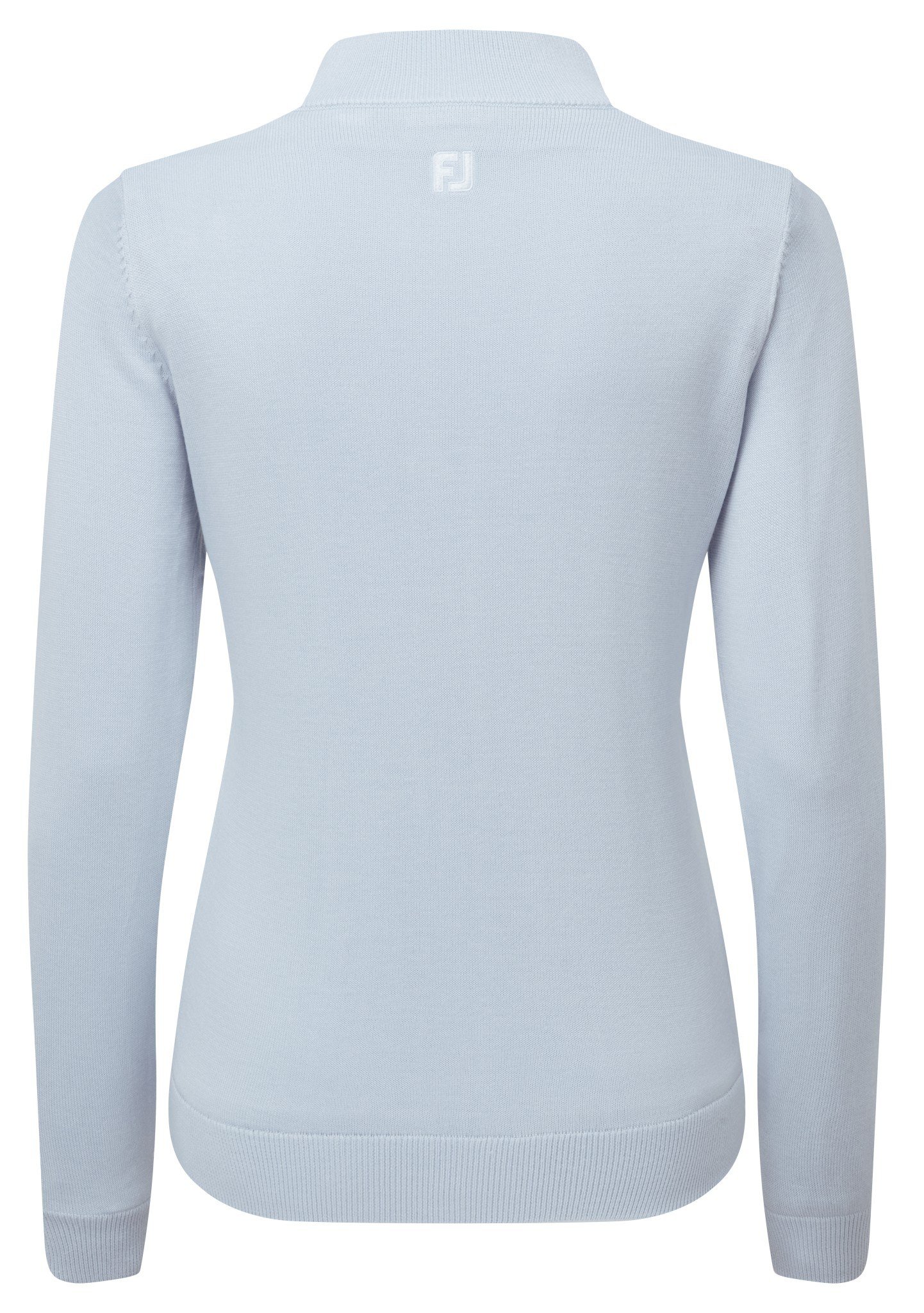 FootJoy Drirelease Full-Zip Lined dámsky sveter, ice blue